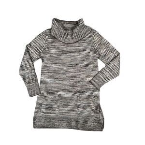 Eight Eight Eight Turtle Neck Sweater Dress Small 100% Cotton